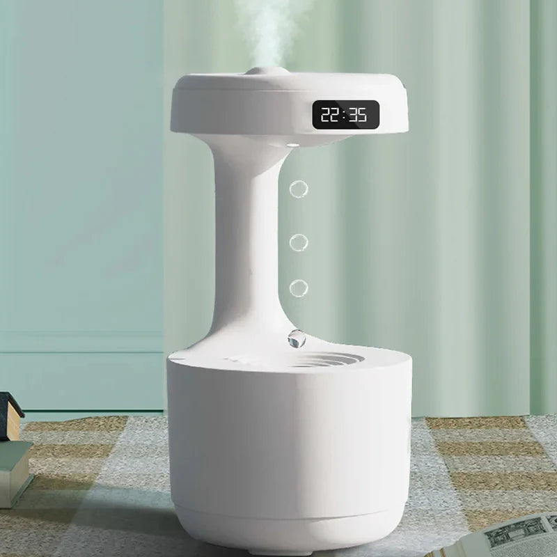 Anti Gravity Air Humidifier With Led Display