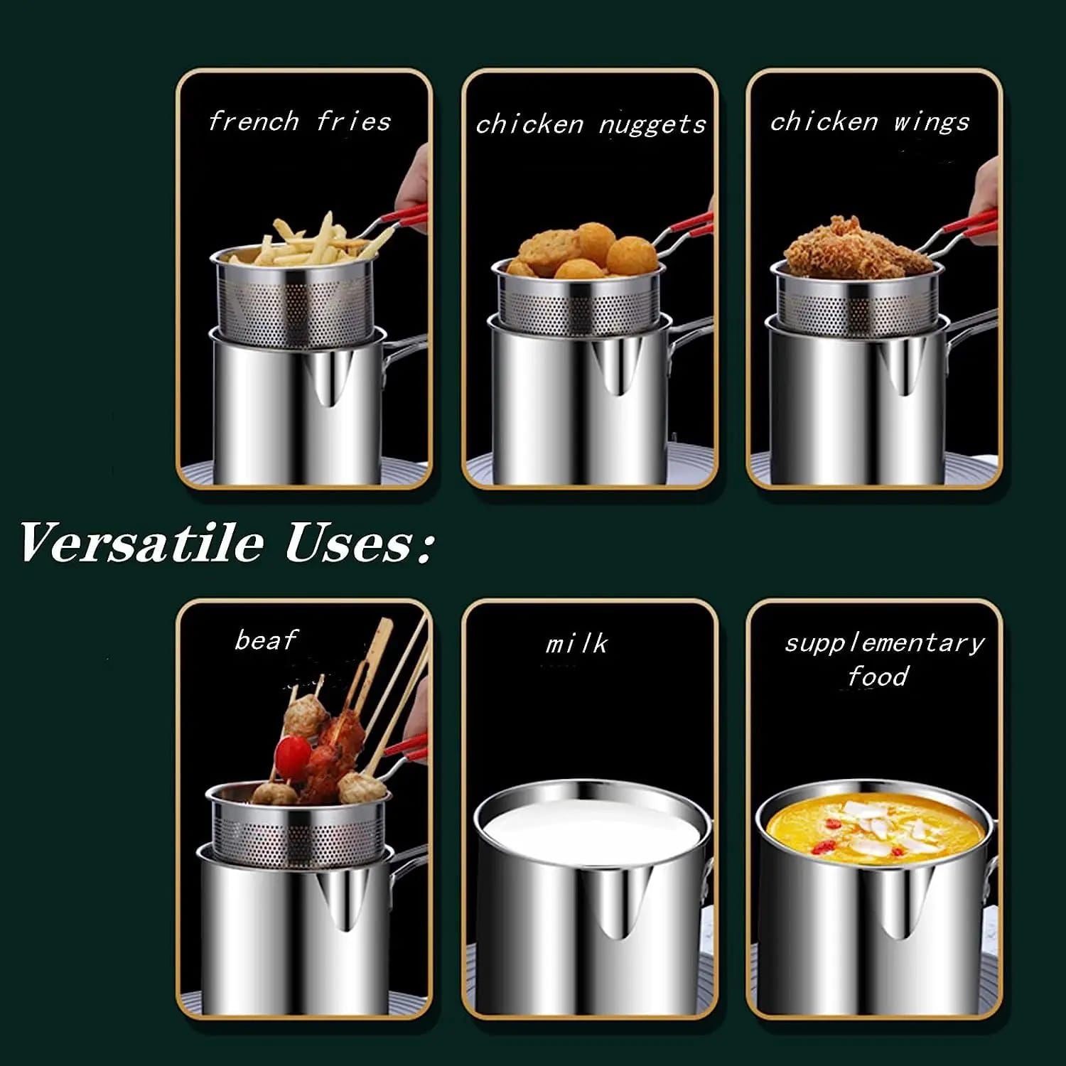 stainless steel fryer