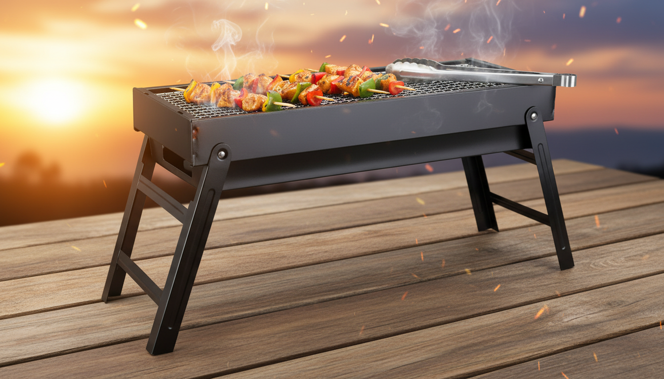 Foldable Portable BBQ Grill